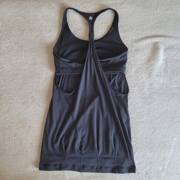 Lululemon Practice Freely tank dark grey size 4 - Picture 8 of 12